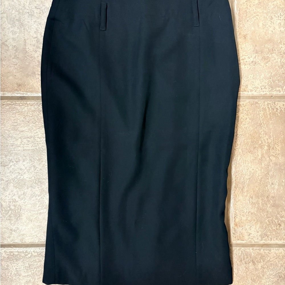Tom Ford Classic Black Pencil Skirt
